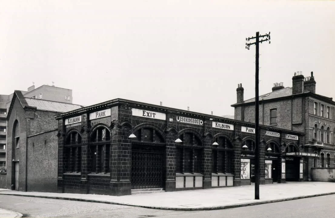Baker Street and Waterloo Railway Kilburn Park station (1915)