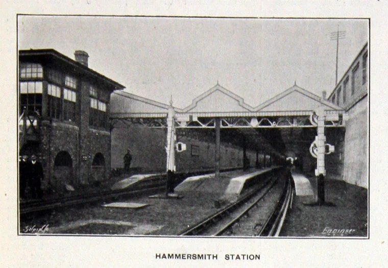 Hammersimth station (1864)