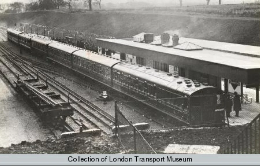 Stanmore station in 1932